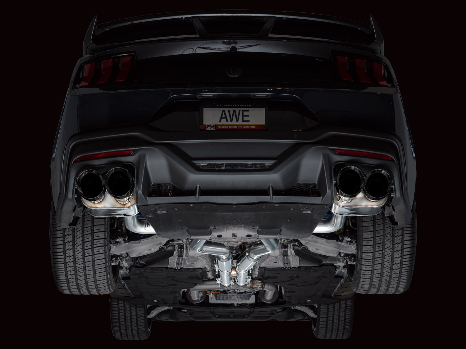 AWE EXHAUST SUITE FOR S650 MUSTANG DARK HORSE