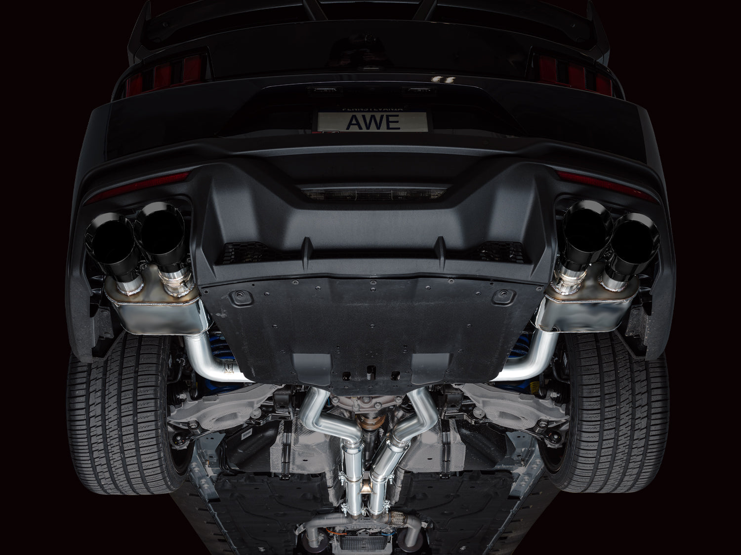 AWE EXHAUST SUITE FOR S650 MUSTANG DARK HORSE