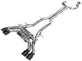 AWE SwitchPath™ Exhaust for Cadillac CT4-V Blackwing - Diamond Black Tips