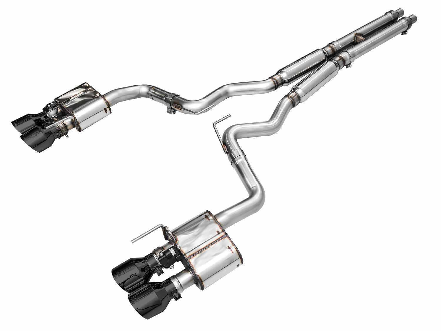 AWE EXHAUST SUITE FOR S650 MUSTANG QUAD TIP GT