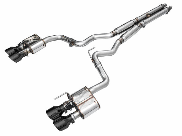 AWE EXHAUST SUITE FOR S650 MUSTANG QUAD TIP GT
