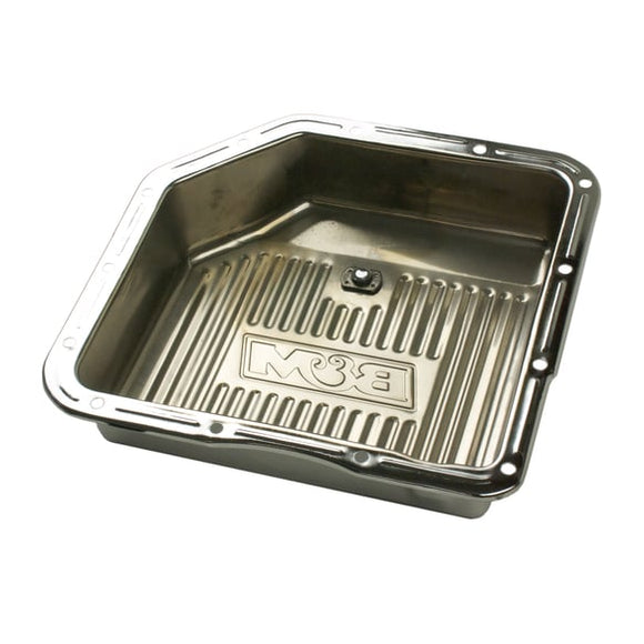 B&M CHROME DEEP PAN TH-350