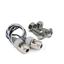 DEI LED LiteN Boltz License Plate Lighting Kit - Dome Head - 4pc - Satin-1