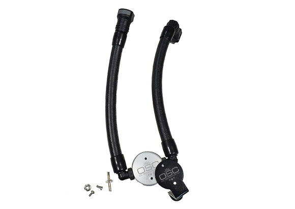 J&L Oil Separator 3.0 Passenger Side (2007-2014 Ford Mustang GT500 - Remote Mount)