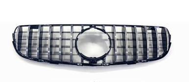 Zunsport Mercedes GLC Class X253 AMG GT-R Panamericana Style Front Grille - Black ZMC017