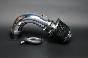 Weapon R 12 Toyota Matrix 2.4L Gunmetal/Blk Foam Filter Polished Dual Velocity Secret Weapon Intake