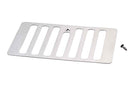Kentrol 98-06 Jeep Wrangler TJ Hood Vent - Polished Silver-1