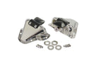 Kentrol 81-95 Jeep CJ/Wrangler YJ Interior Door Latch Brackets Pair - Polished Silver-1