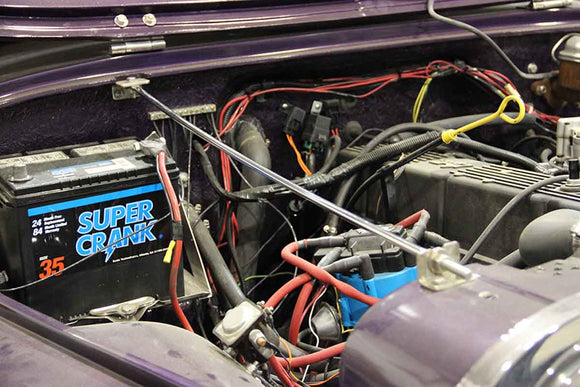 Kentrol 72-86 Jeep CJ Strut Rod Kit - Polished Silver