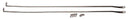 Kentrol 97-06 Jeep Wrangler TJ Strut Rod Kit - Polished Silver-1