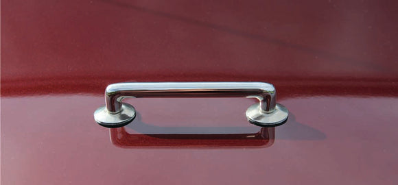 Kentrol 97-18 Jeep Wrangler TJ/JK Footman Loop - Polished Silver