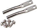 Kentrol 76-95 Jeep CJ/Wrangler YJ Door Strap Pins Pair- Polished Silver-1