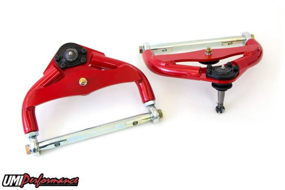UMI Performance 78-88 G-Body S10 Tubular Front Upper A-Arms Adjustable