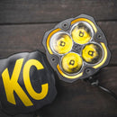 KC HiLiTES FLEX ERA 4 Color Bezel Ring Gold (ea)-2