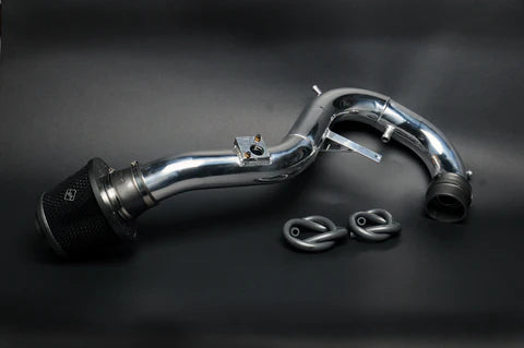 Weapon R 2011-12 SUBARU IMPREZA 2.5L Gunmetal/Blk Foam Filter Polished Dual Velocity Secret Weapon Intake
