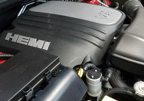 J&L 11-24 Jeep Grand Cherokee 5.7L Passenger Side Oil Separator 3.0 - Clear Anodized - 0