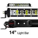 XK Glow RGBW Light Bar High Power Offroad Work/Hunting Light w/ Bluetooth Controller 14In-1