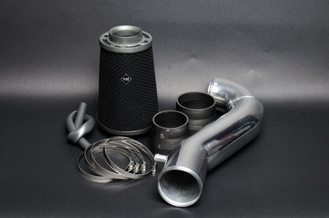 Weapon R 11-15 Dodge Challenger V8 Gunmetal Foam Filter Polished Dual Velocity Secret Weapon Intake