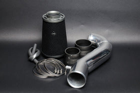 Weapon R 11-15 Dodge Challenger V8 Gunmetal Foam Filter Polished Dual Velocity Secret Weapon Intake