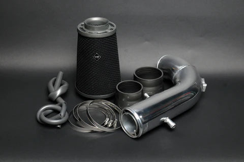 Weapon R 11-15 Ford Explorer 3.5L GM/Blk Foam Filter Polished Dual Velocity Secret Weapon Intake