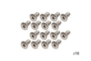Kentrol 87-95 Jeep Wrangler YJ Windshield Bolts 16 Pack Stainless-1