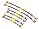 Stainless Steel Brake Line Kit (6-pc) | Mk2 w/Rear Disc-1