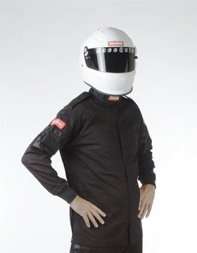 RACEQUIP BLACK SFI-1 1-L JACKET - 0