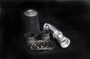 Weapon R 2006 RANGE ROVER SPORT HSE 4.4L Gunmetal/Blk Foam Filter Polished Dual Velocity Secret Weapon Intake-1
