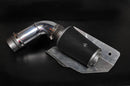 Weapon R 2007-13 BMW X5 3.0L Gunmetal/Blk Foam Filter Polished Dual Velocity Secret Weapon Intake-1