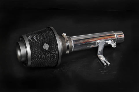 Weapon R 11-12 Fiat 500 1.4L Non-Turbo Gunmetal/Blk Foam Filter Polished NSWP Intake