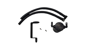 J&L 16-17 Chevrolet SS 6.2L Passenger Side Oil Separator 3.0 - Black Anodized