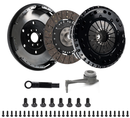 DKM Clutch 2.0 VW/Audi A3 FSI 6 Bolt Motor MS Twin Disc Clutch w/Steel Flywheel (660 ft/lbs Torque)-2