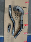 2022+ MK8 Golf R / 8Y S3 2.0T Catless downpipe V1-5