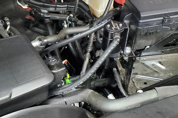 J&L Oil Separator 3.0 Driver Side (2020-2023 Chevy Silverado/ GMC Sierra 2500/3500 6.6L GAS)