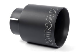 Dinan Double-Walled 4" Clamp-On Exhaust Tip (Black Ceramic)