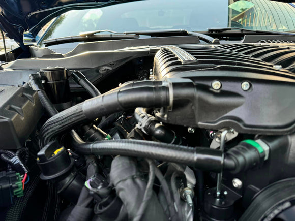 J&L Oil Separator 3.0 PCV Side (2024 Ford Mustang GT 5.0 with Whipple Supercharger)