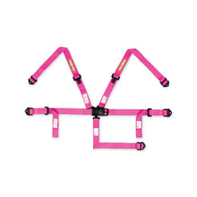 RACEQUIP JR L & L 5PT HARNESS PINK