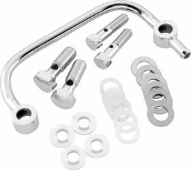 Bikers Choice 96-06 Big Twin Chrome Head Breather Kit