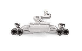 Akrapovic 16-17 BMW M2 F87 (Excl M2 Competition) Evolution Line Cat Back (Titanium) w/Carbon Tips - 0