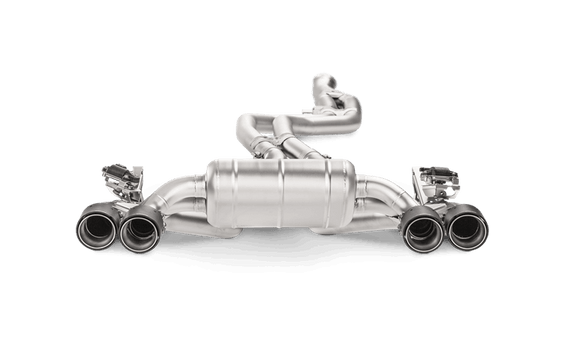 Akrapovic 16-17 BMW M2 F87 (Excl M2 Competition) Evolution Line Cat Back (Titanium) w/Carbon Tips