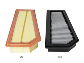 aFe Magnum FLOW OE Replacement Filter w/ Pro Dry S Media 12-15 Mercedes-Benz C250 L4-1.8L - 0