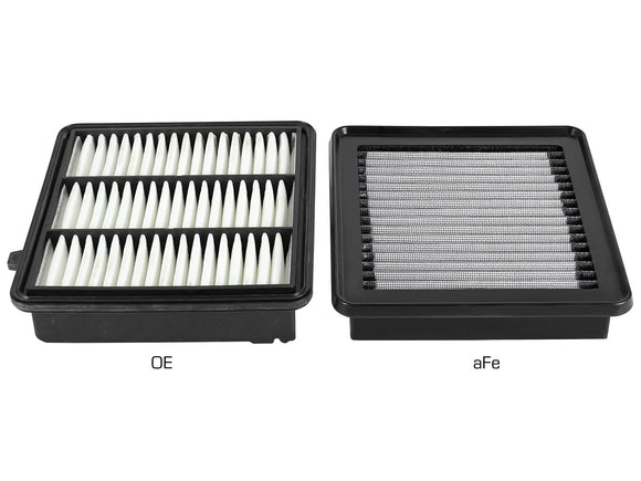 aFe MagnumFLOW Pro Dry S OE Replacement Filter 18-19 Honda Accord I4-2.0L (t)