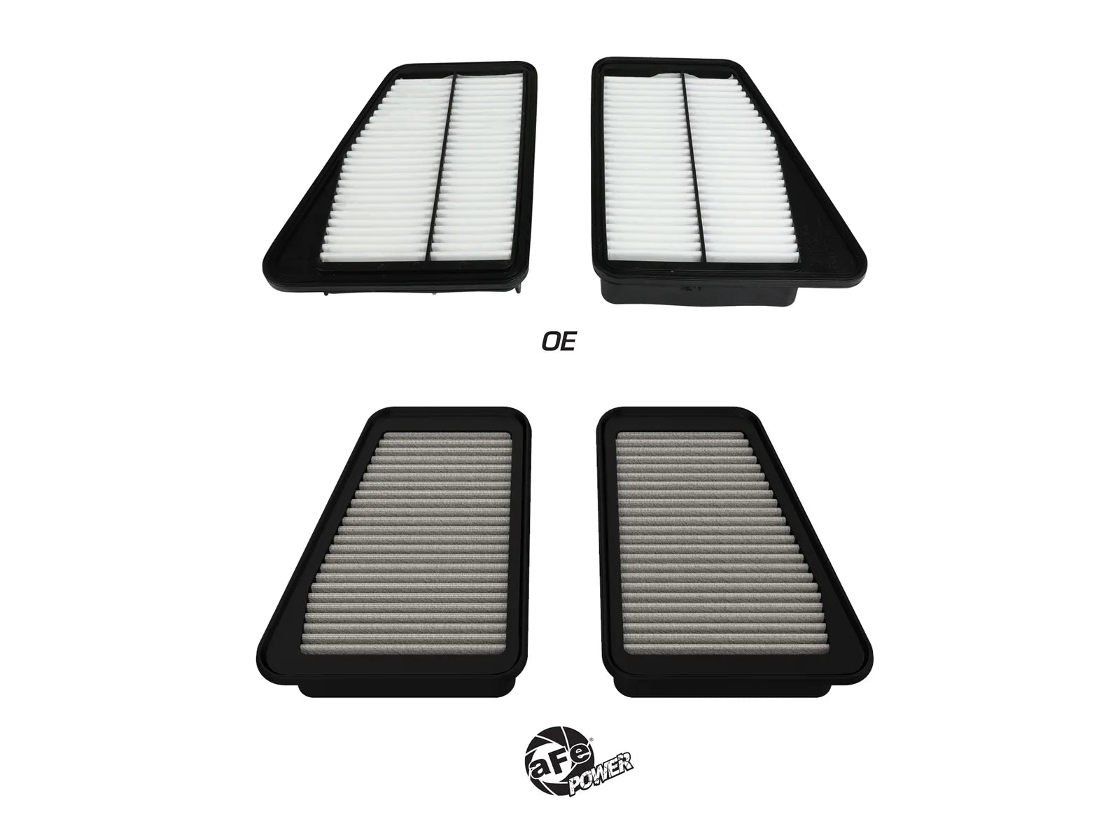 aFe 18-24 Kia Stinger V6-3.3L (tt) Magnum FLOW OE Replacement Air Filter w/ Pro DRY S Media