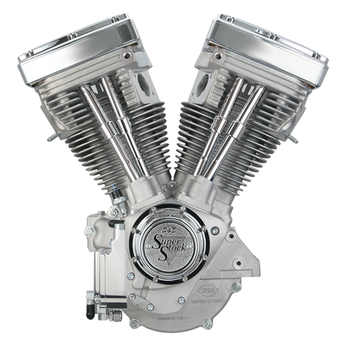 S&S Cycle 84-99 BT V80 Long Block Engine - Natural