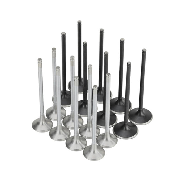 Valves - Alpha Series - Set of 16 - Honda K20C1 - 35mm INT - 29mm EXH - Std Compression