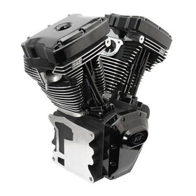 S&S Cycle 99-06 BT T111 Black Edition Longblock Engine - 585 GE Cams