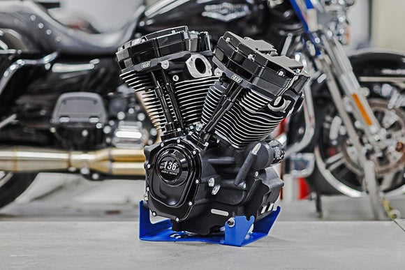 S&S Cycle 17-23 Oil-Cooled M8 Touring MK136 Black Edition Engine