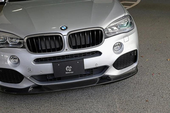 3D Design F15 X5 M-Sport Carbon Front Lip