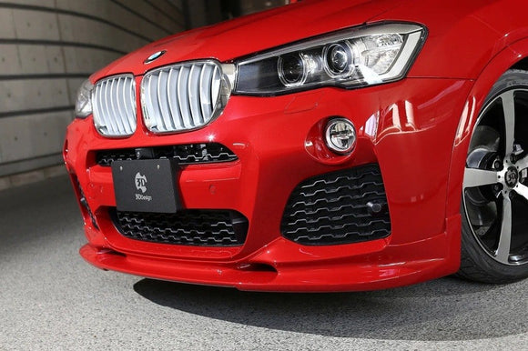 3D Design F26 X4 M-Sport Front Lip
