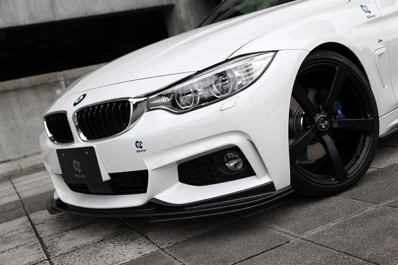 3D Design - 4 Series F32 / F36 Under Splitters Carbon